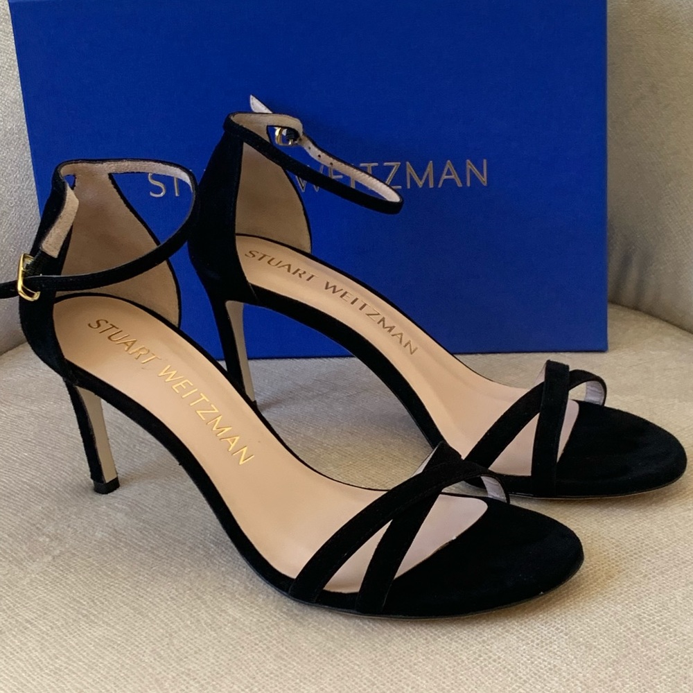 Stuart Weitzman Suede Sandals. New in box. Size 8.5